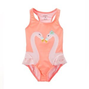 Carter's Kids Flamingo Swimsuit - Pink
